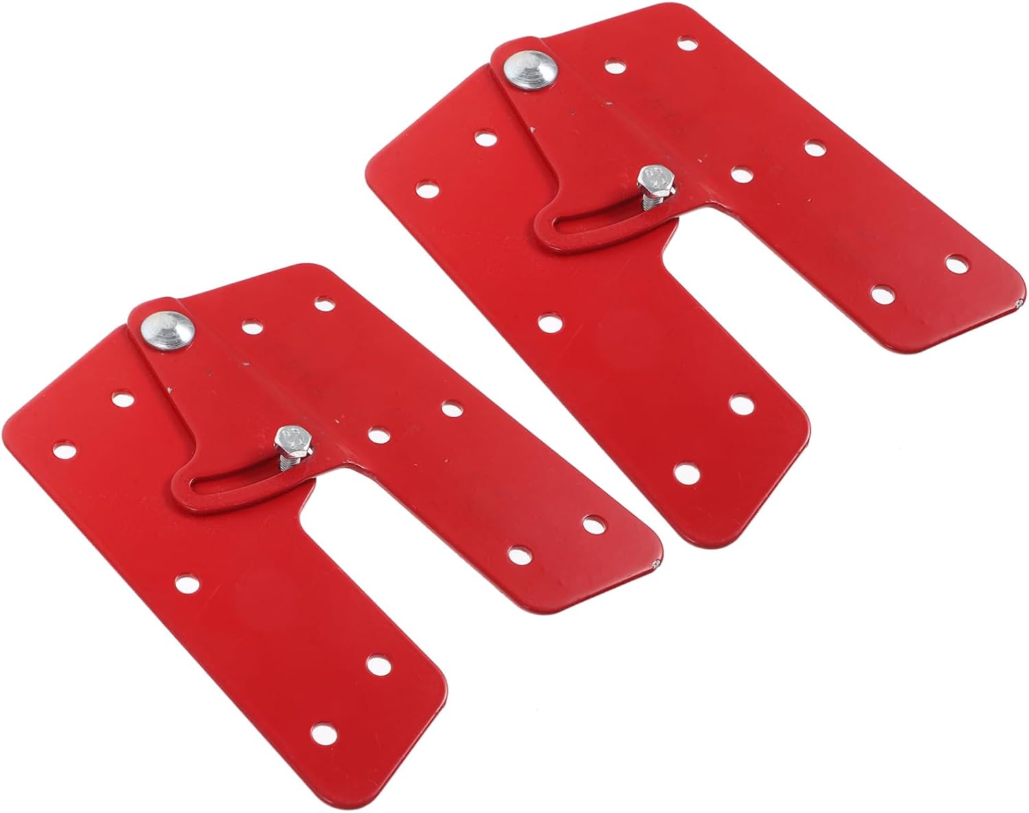 2Pcs Heavy Duty Attic Ladder Hinge Replacement Kit Versatile Folding Ladder Attachment for Stable Support and Safety Compatible with Various Ladder Types and Elevators