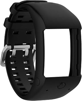 POLAR Compatible Replacement Strap Sport Silicone Watch Strap Shock Resistant for Polar M600