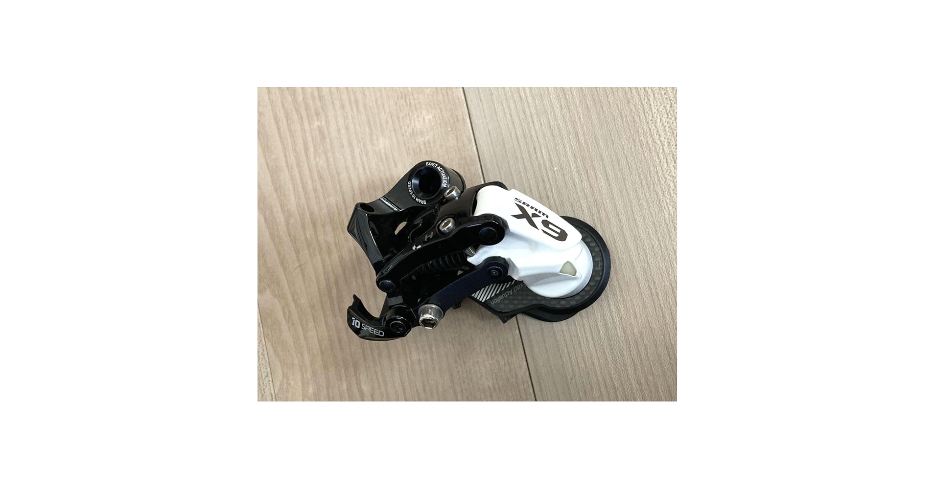 SRAM X9 リアディレイラー ミディアムケージ 10s スラム Amazon | 1点のみ SRAM スラム X9 リアディレイラー カーボン 10
