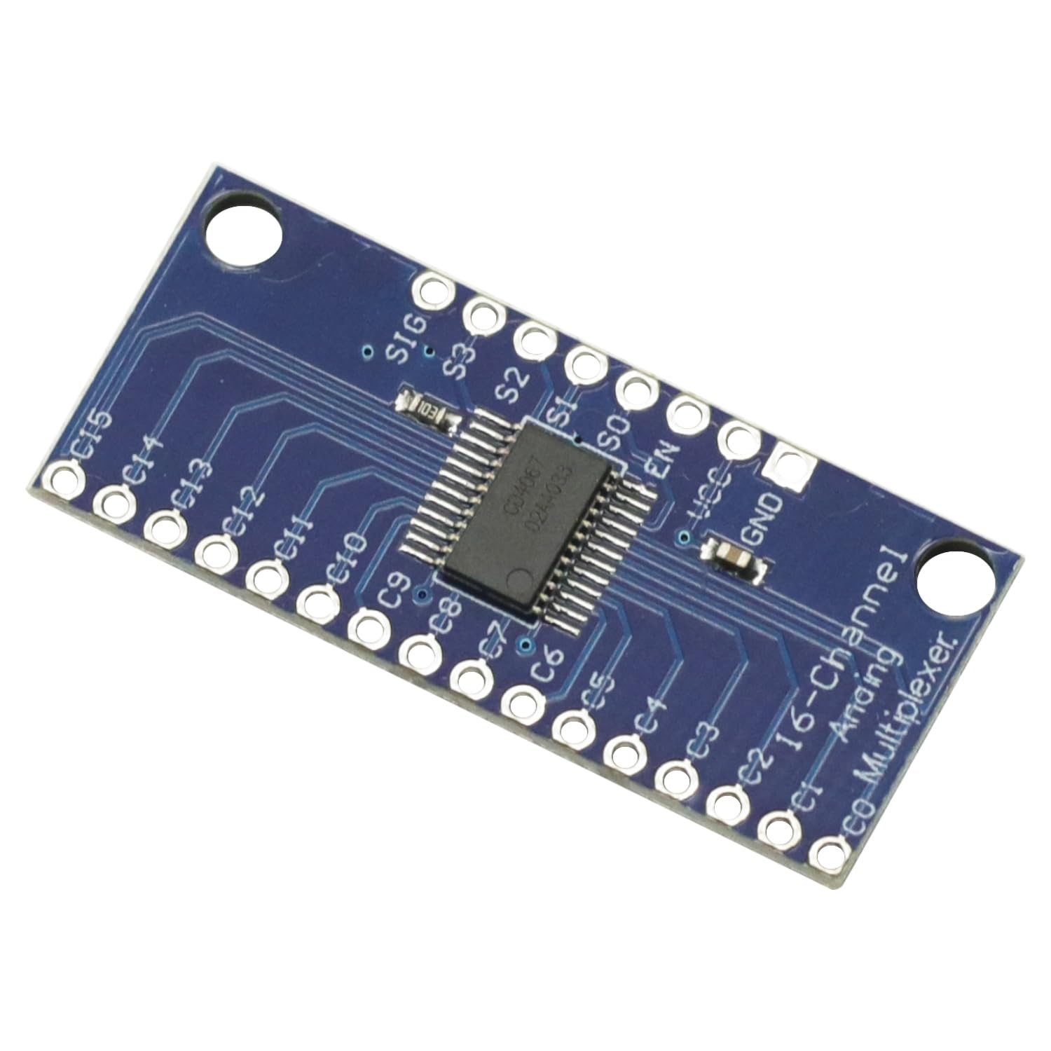 2 Pcs CD74HC4067 74HC4067 16-Channel Analog Digital Multiplexer Breakout Board Module for Arduino