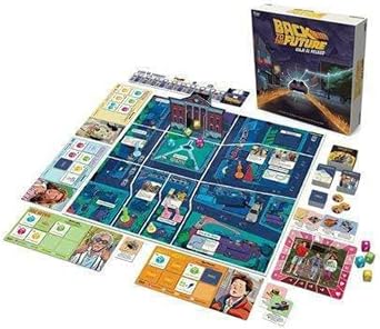 Funko SGBTTF-Back in Time Strategy Game-Spanish