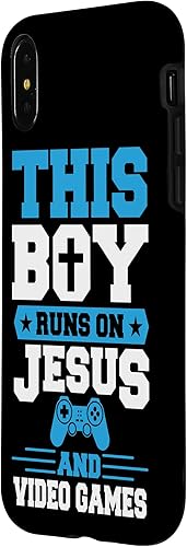 Miniatura 8 de iPhone 13 Este chico corre en Jesús y videojuegos Christian Gamer Case
