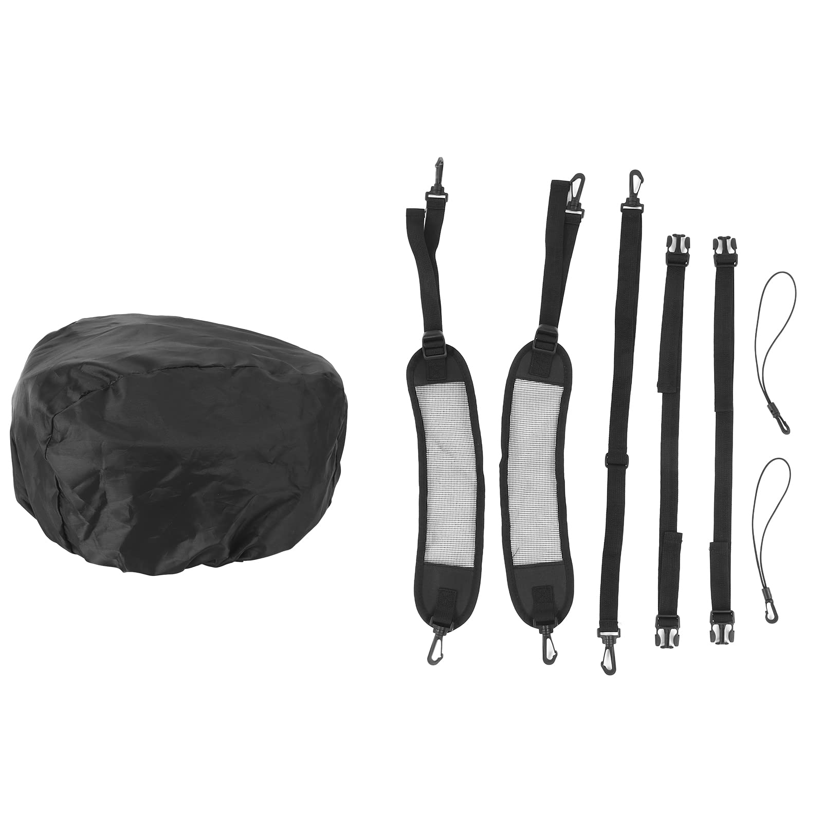 Bolsa de Asiento Trasero para Motocicleta, Gran Capacidad, Bolsa Trasera Universal Impermeable con Respaldo Transpirable, se Convierte en Mochila para Almacenamiento del Conductor,