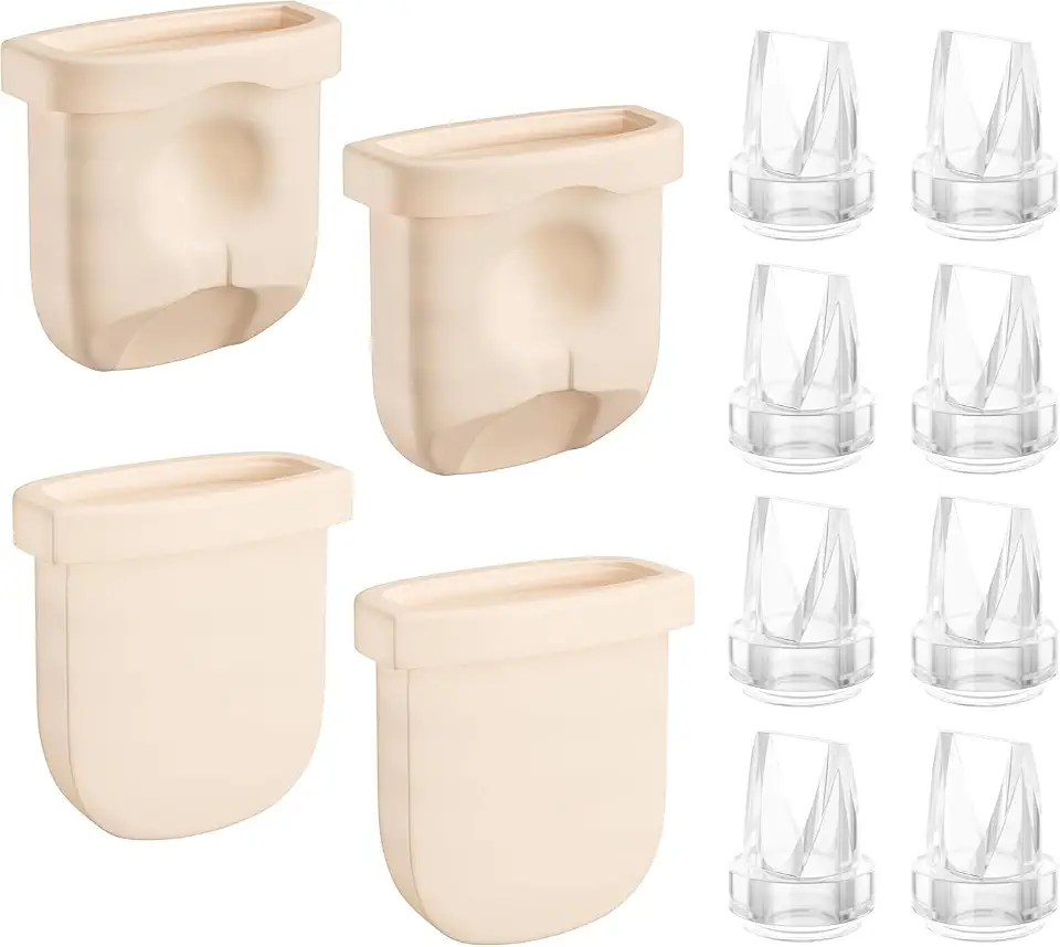 LinJie Accessories for Eufy,Compatible with Eufy S1 Pro/S1/E10/E20, Includes 8PCS Duckbill Valves & 4PCS Diaphragms