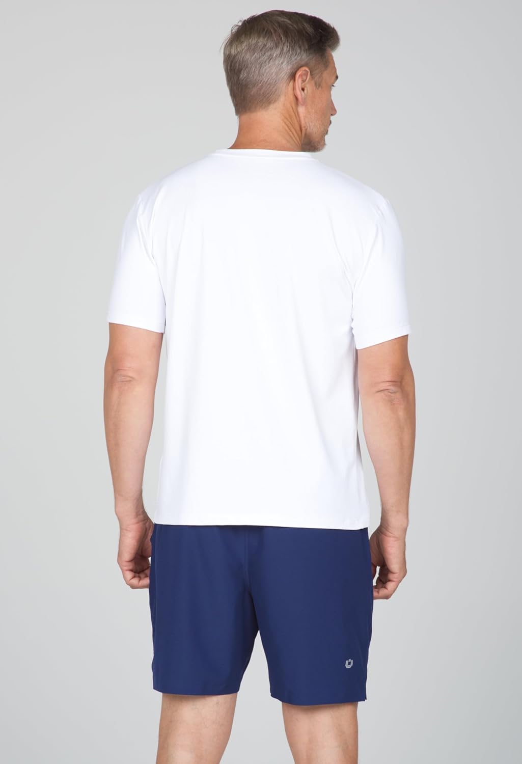 IBKUL Athleisure Wear Sun Protective UPF 50+ Icefil Cooling-Solid Short Sleeve V Neck-89199
