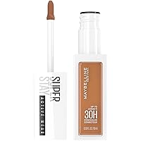 Vista 42 de Maybelline Maquillaje corrector líquido Super Stay, corrector de cobertura completa, hasta 30 horas de uso, resistente a la transferencia, acabado