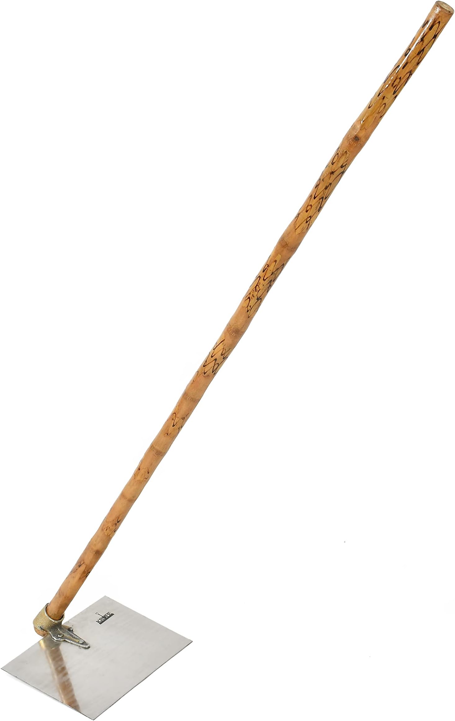 Stainless Steel Kudali Hoe & Dung Cleaning Spade Combo | Heavy-Duty Farming & Gardening Tool Set | 48” Wooden Handle Kudali Hoe for Digging, Weeding & Land Preparation | Dung Cleaning