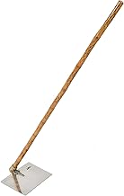 Stainless Steel Kudali Hoe & Dung Cleaning Spade Combo | Heavy-Duty Farming & Gardening Tool Set | 48” Wooden Handle Kudali Hoe for Digging, Weeding & Land Preparation | Dung Cleaning