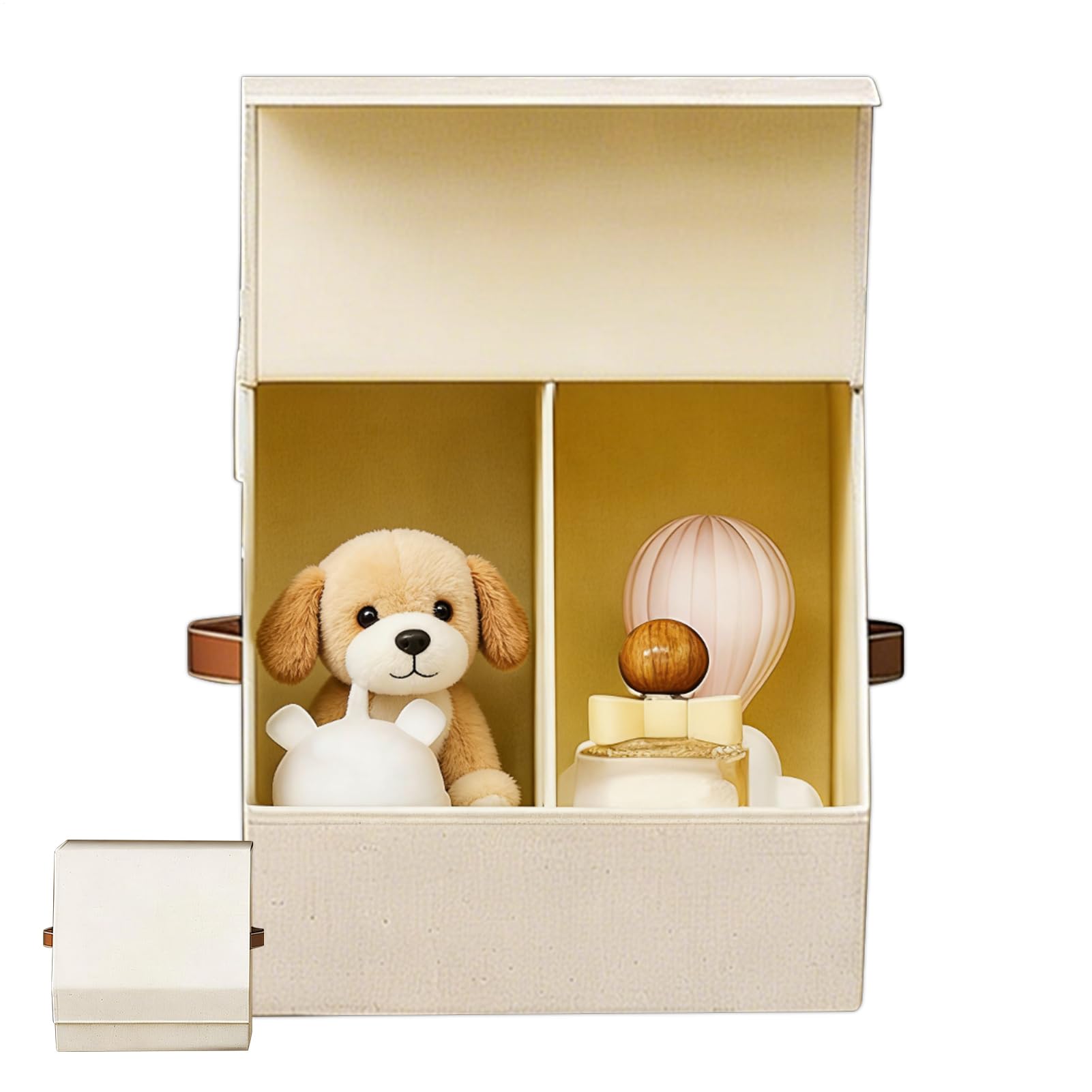 Boîte de rangement pour la maison et garde-robe pliable avec couvercle
