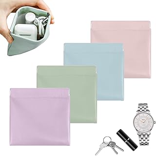 Layway 4 bolsas pequeñas de maquillaje para b...