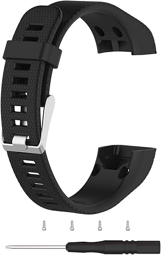 Miniatura 6 de Compatible con Garmin Vivosmart HR+ Bandas para mujeres y hombres, pulseras de silicona de repuesto para Vivosmart HR Plus, Approach X10, X40