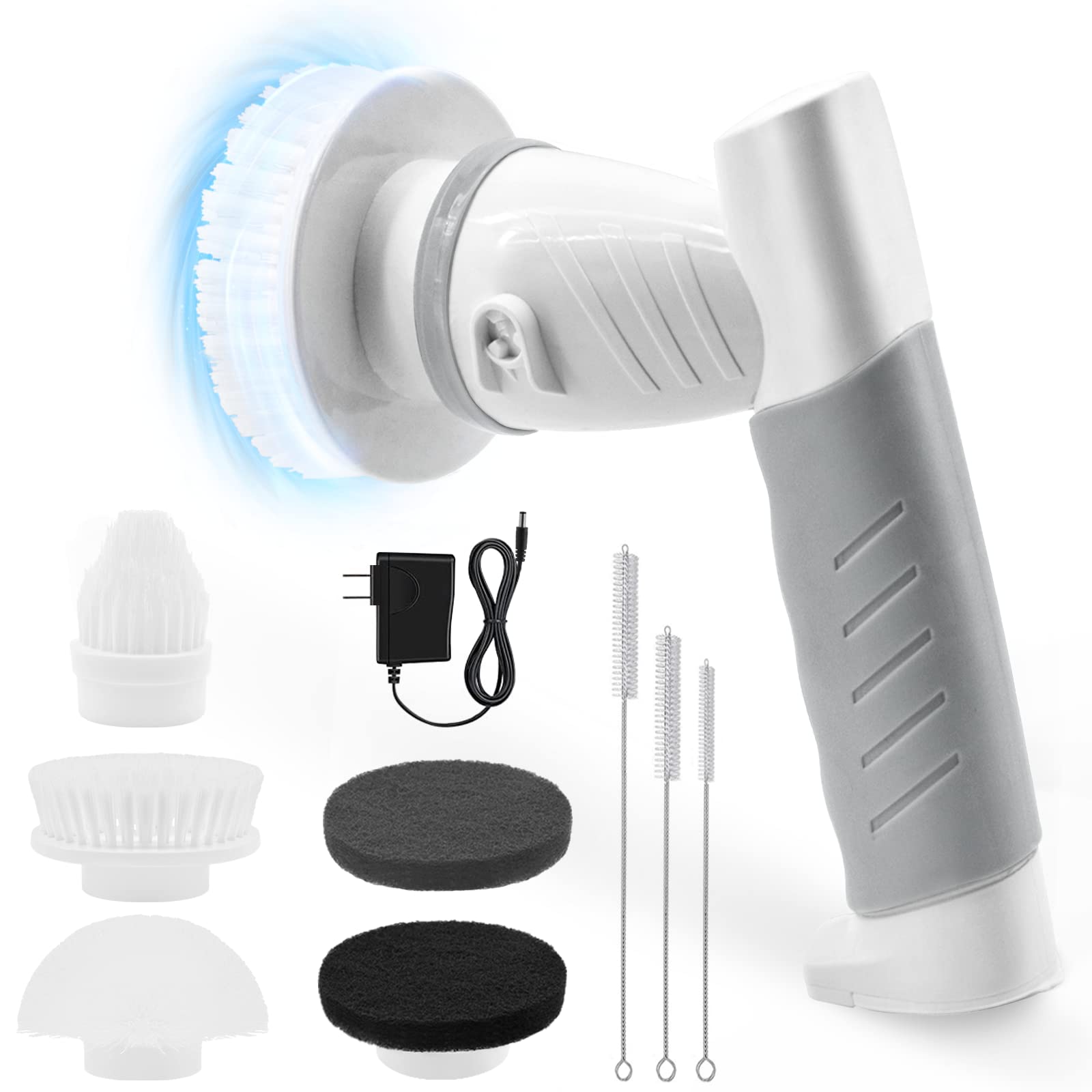 Horsepower Scrubber PRO - Elektrische Reinigungsbürste Mit 5 Aufsätzen & 2500 MAh Akku