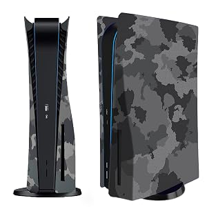 Face Plate Cover Shell for PS5 Disc Edition Console Faceplates Accessories Compatible with PlayStation 5 Protective Replacement Panels