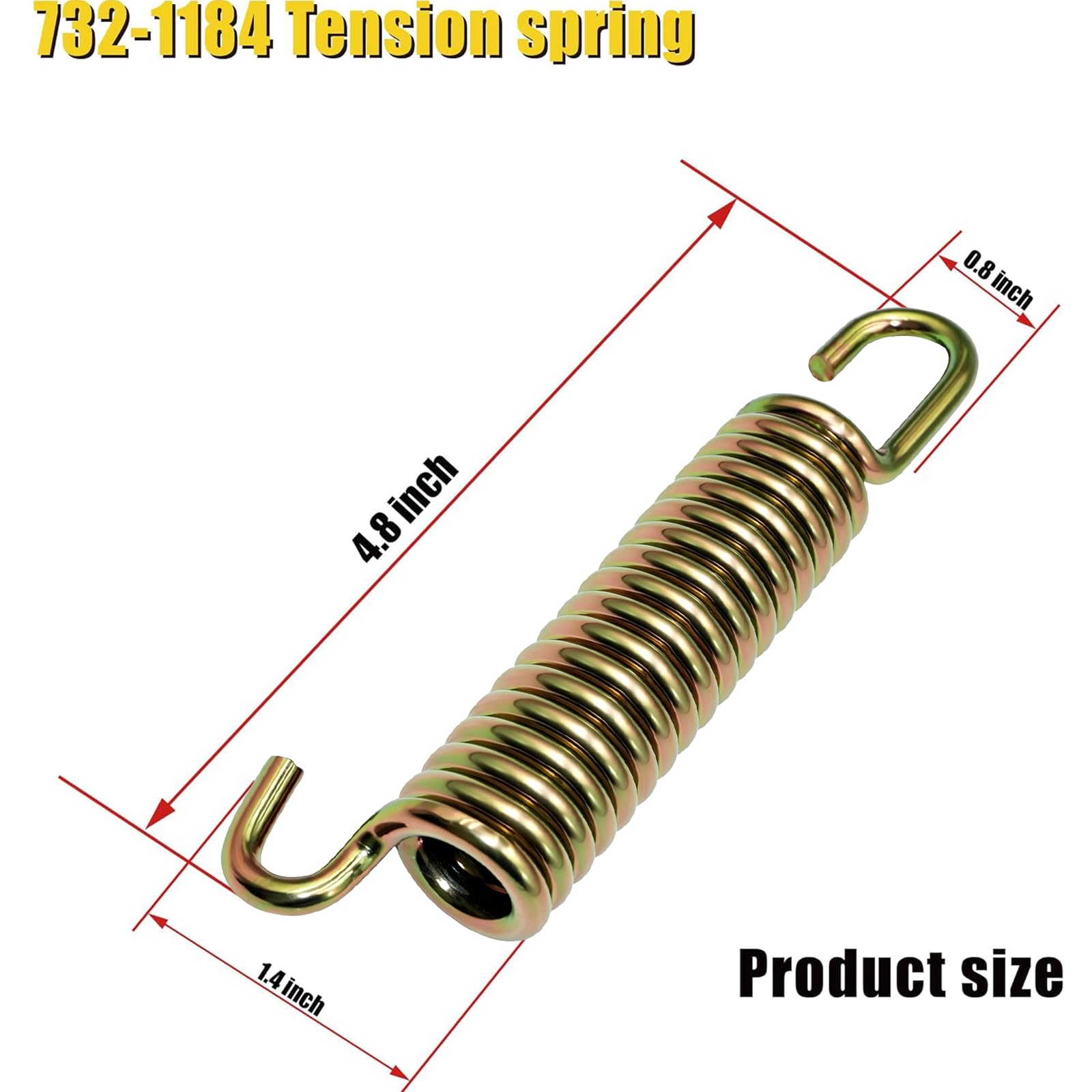 Muelle de tensión 732-1184
