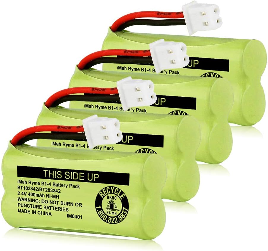 iMah BT183342 Cordless Phone Batteries Review: Reliable Power for Backyard Gardeners 4-Pack