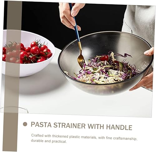 Miniatura 8 de DECHOUS Cuenco de drenaje Colador de verduras Limpieza Cuenca de Frutas Colador Tamiz Colador Colador Tamiz Colador de Pasta Colador Colador de