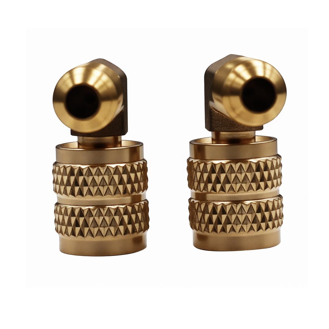 90° R22-R410 1/4 to 5/16 Air Conditioner Fluorinated Connectors