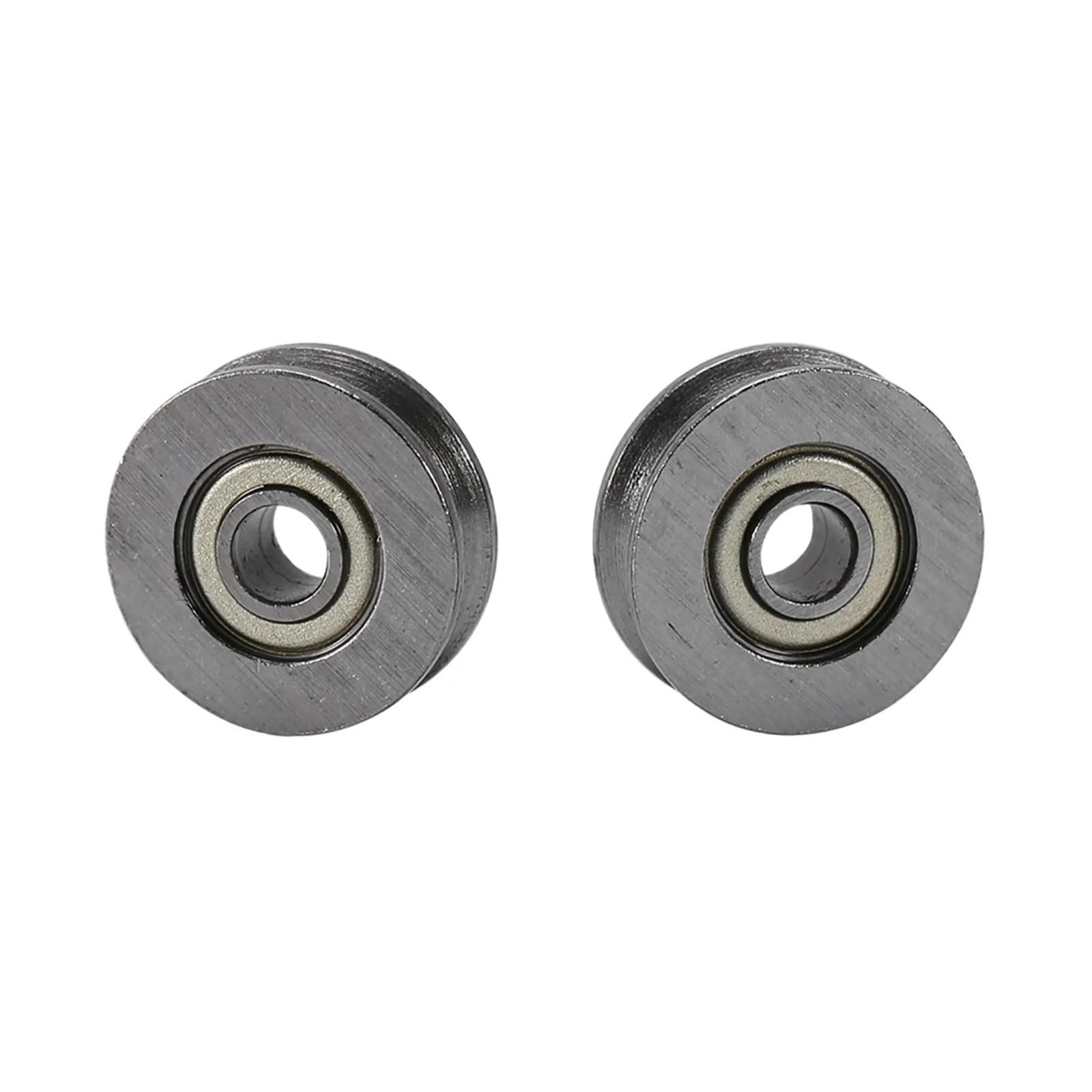 Polea de rodamiento de bolas V623ZZ V for sistema de movimiento lineal de vía ferroviaria, rodamiento V de 3x12x4mm, rodamiento V623ZZ