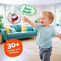 Vista 2 de Move2Play, Hilariously Interactive Toy with Music & Sound Effects for Boy & Girl Ball for Toddler & Baby 6, 12, 18+ Months 1, 2, 3+ Year Old