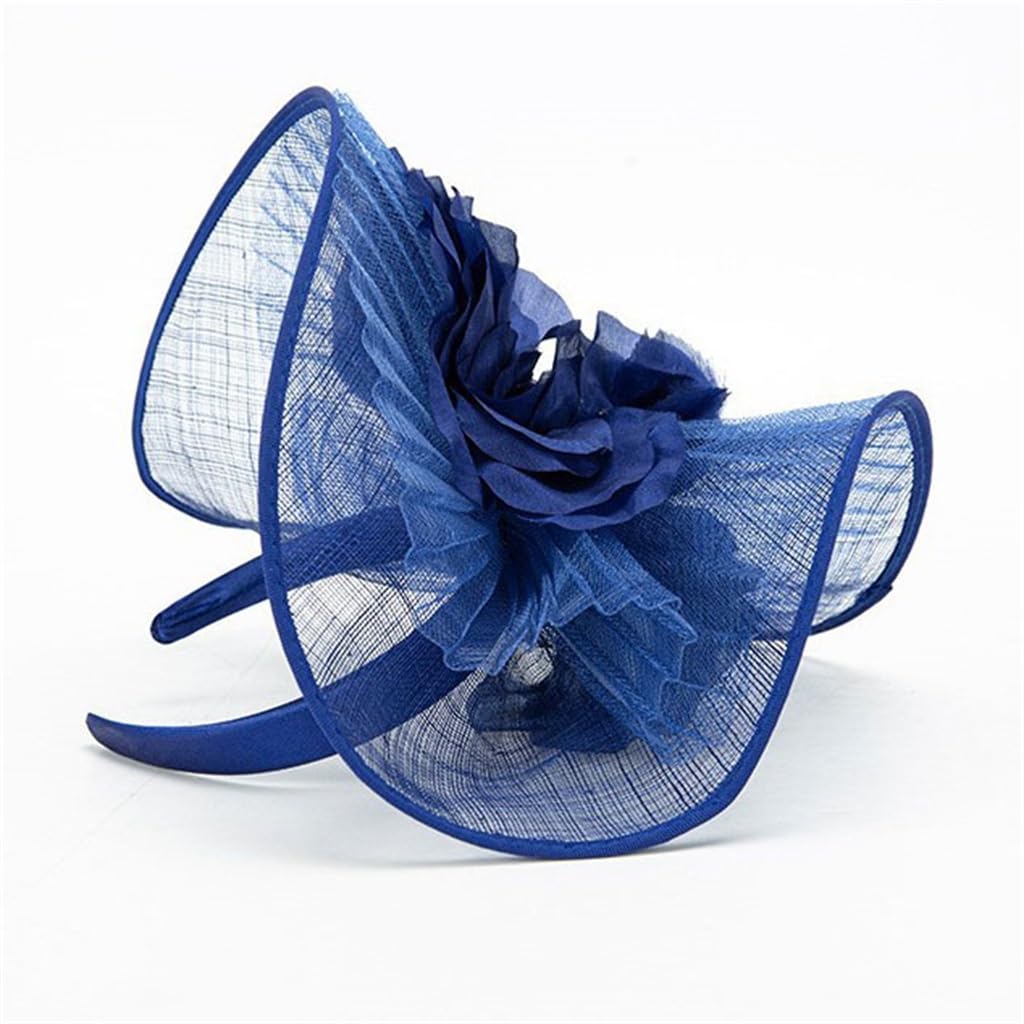 Bandeau fleur en fil de chanvre raffiné pour sublimer vos coiffures de banquet