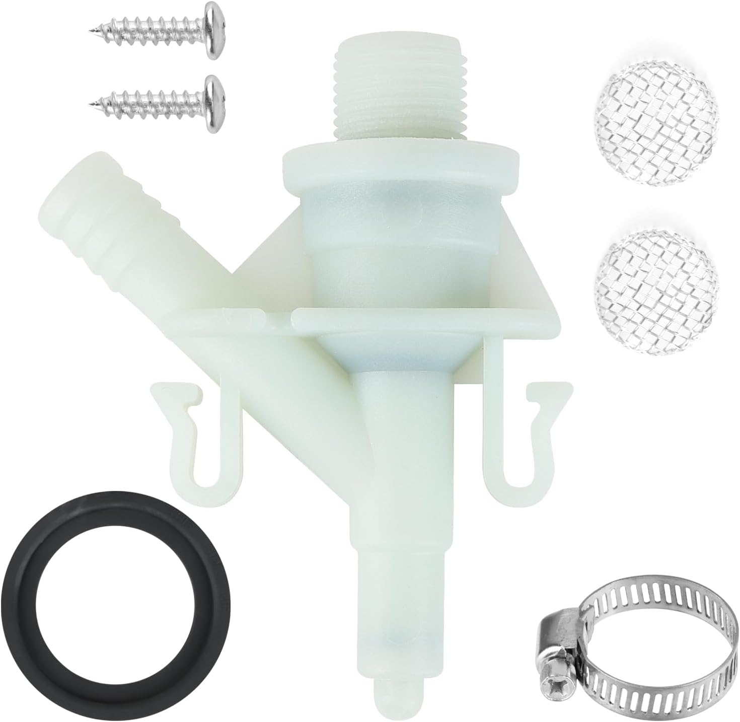 7PCS Rv Toilet Valve Replacement Kit,Camper Toilet Valved,Compatible with Dometic 300, 301, 310, 311, 320, 321,Applicable for for Efficient Repair and Replacement