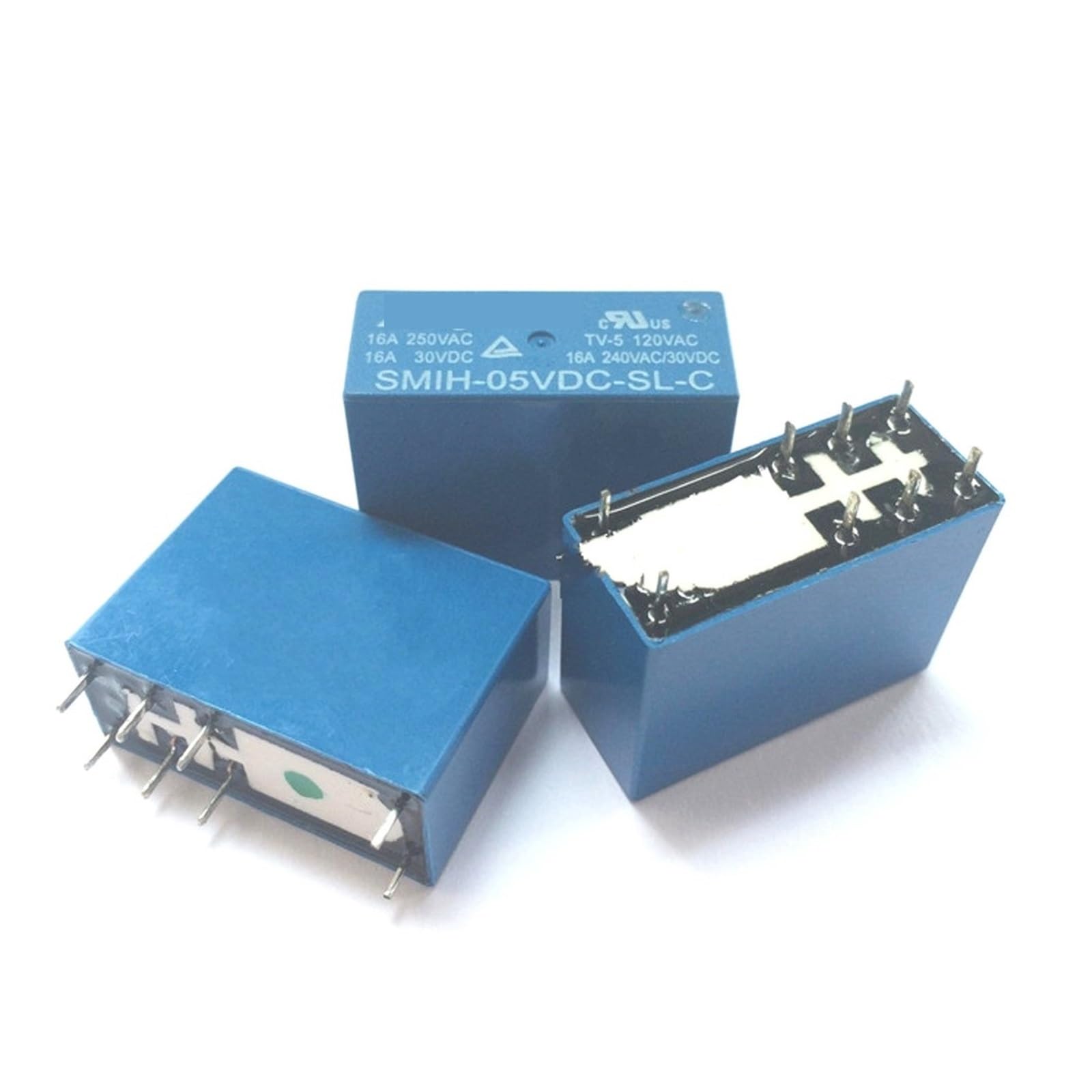 AARTERZZA 10PCS/lot Power relays SMIH-05VDC-SL-C 5V 16A 8PIN A Set of conversions Relay