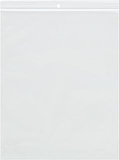 12 x 15-Inch - 2 Mil Reclosable Poly Bags w/ Hang Hole