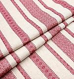 Rushnichok Ukrainian Decorative Tablecloth | Table Cloth with Ukrainian Traditional Pattern | for Easter Parties | Wedding Decor | Tablewear Gray Red (150x300 cm /59' W x 118' L)