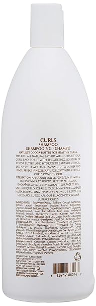 Surface Hair - Curls Moisturizing Shampoo Defines, Adds Shine, and Provides Frizz Free Style Longevity