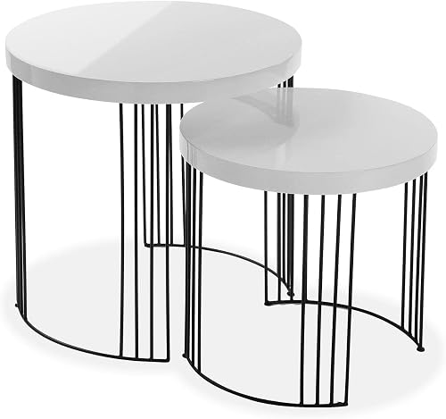 Versa Kansas Beistelltisch für das Wohnzimmer, Schlafzimmer oder die Küche. Mode