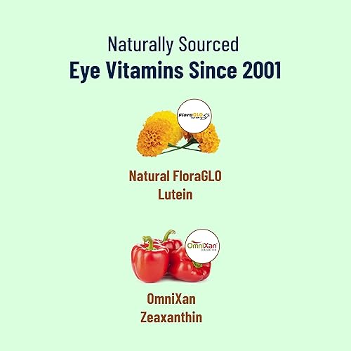 Miniatura 3 de VisiVite Super Lutein 444 - Vitaminas para los ojos únicas y claras – Vitaminas de luteína Max Vision para los ojos – Zeaxantina más luteína