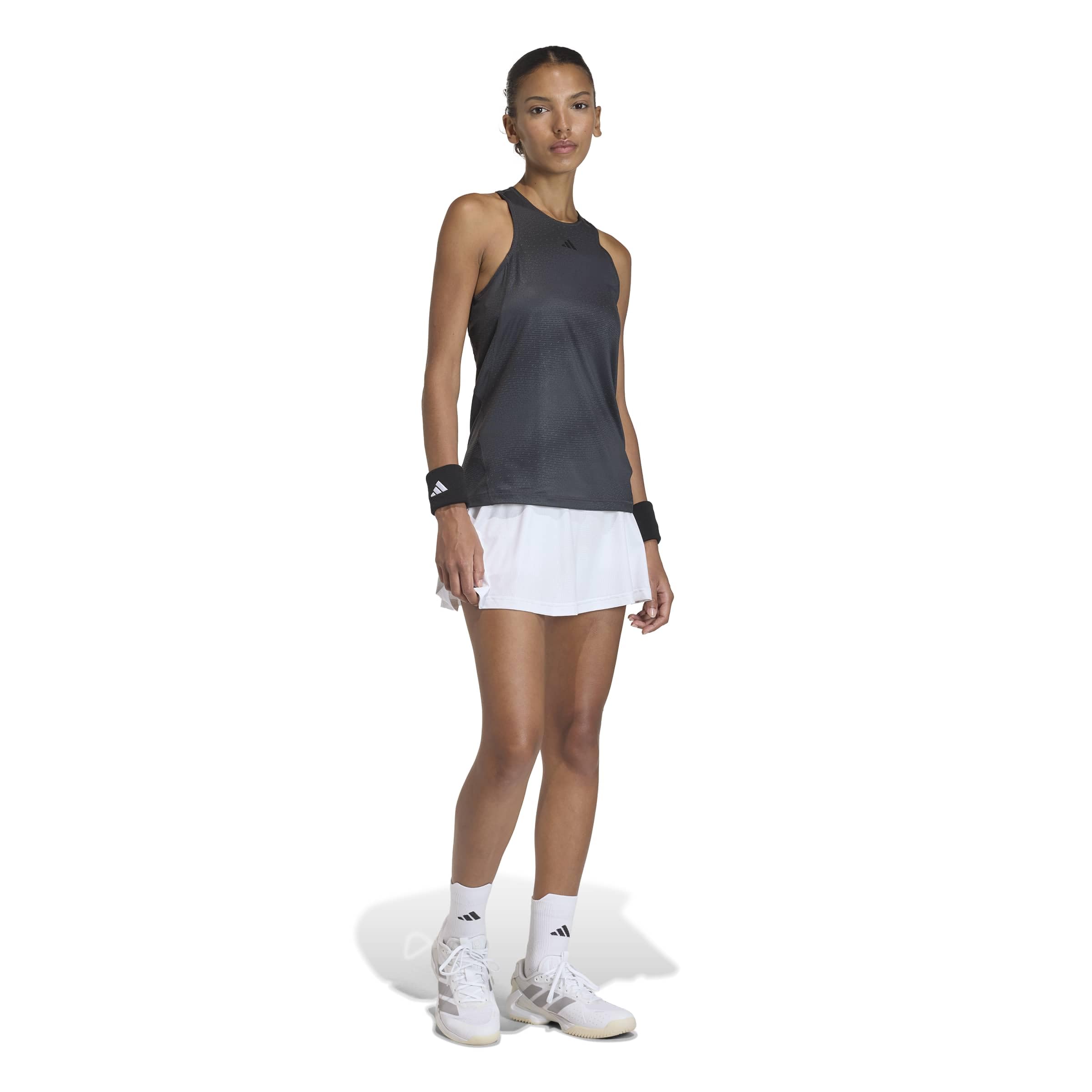 adidas Damen Club Tennis Climacool Graphic Skirt Rock