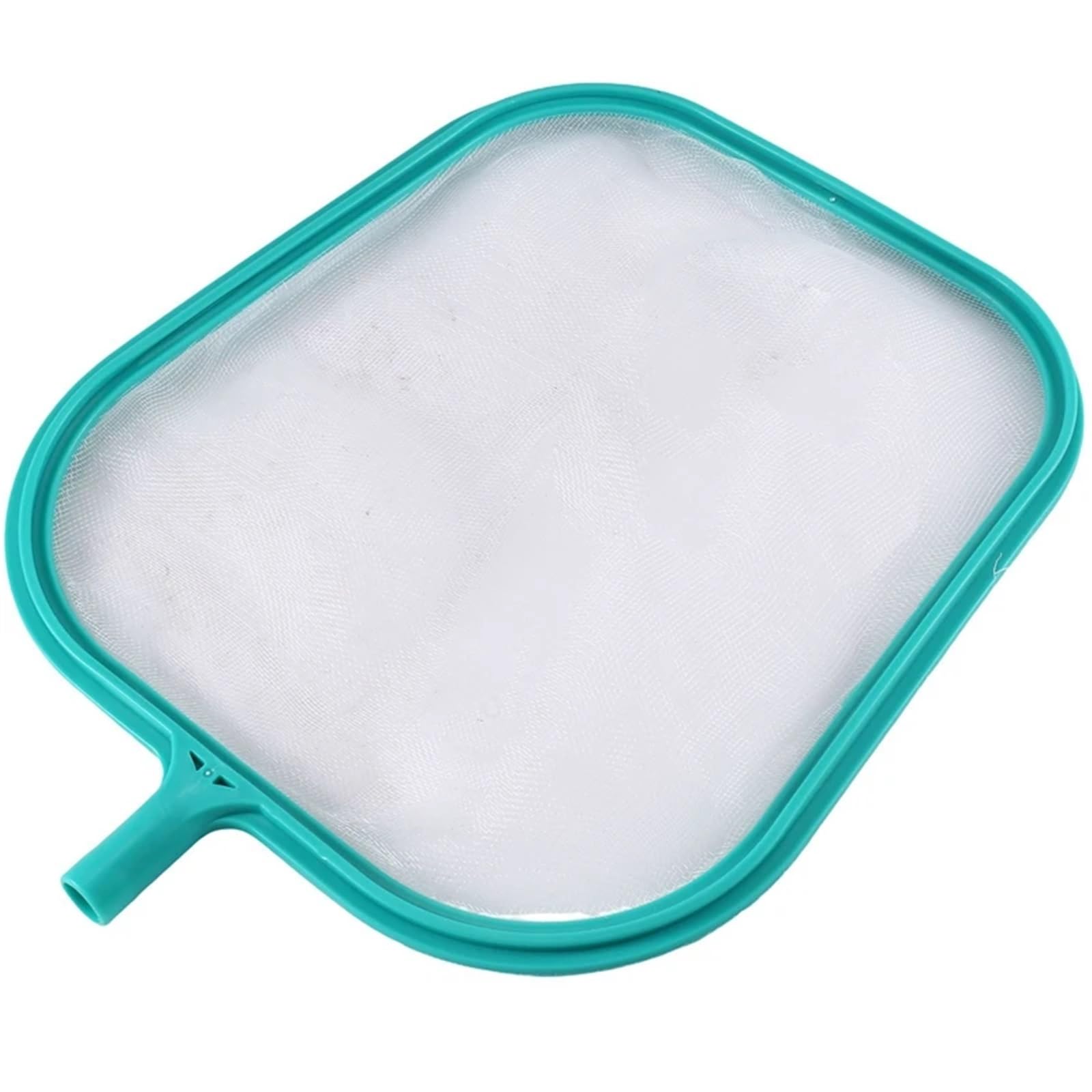 Red de Malla for Piscinas Poco Profundas con recogedor de Hojas, Mango telescópico y Cepillo de fregado de 45 cm for Limpiar residuos de la Pared. para Piscina,Estanque