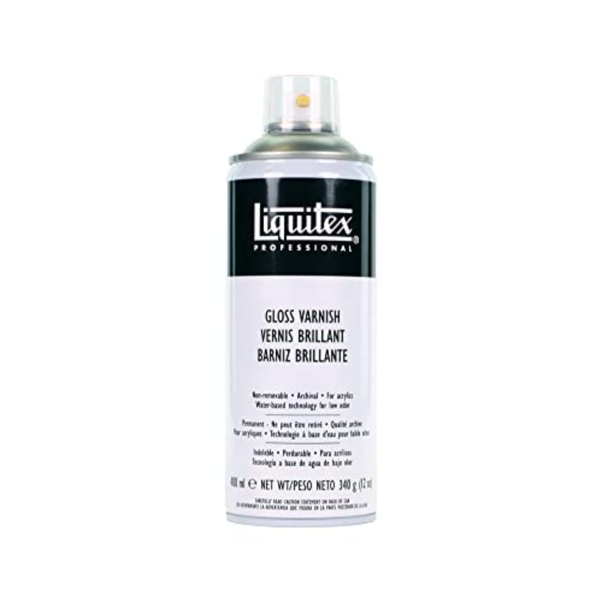 Liquitex Transparent Professional Gloss Spray Varnish, 400 Ml