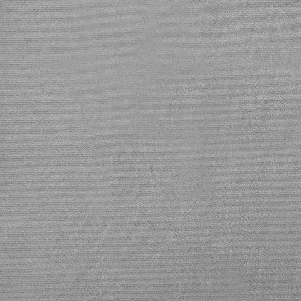 Cuccia per cani in velluto grigio chiaro con superficie di appoggio da 80 x 45 x 30 cm, morbido divano per cani con fondo antiscivolo, delicato sulle articolazioni e comodo, per cuccioli