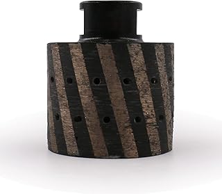 2-inch Diamond Grinding Wheel Resin Filled Rough Drum Wheel with 5/8-11 Threads for Granite Counterbore Polishing Concrete Counterbore (Grit 50)