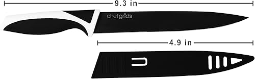 Miniatura 4 de CHEF GRIDS Juego de tablas de cortar de plástico duradero, tabla de cortar de plástico grueso, para carne o queso con pies antideslizantes y asas