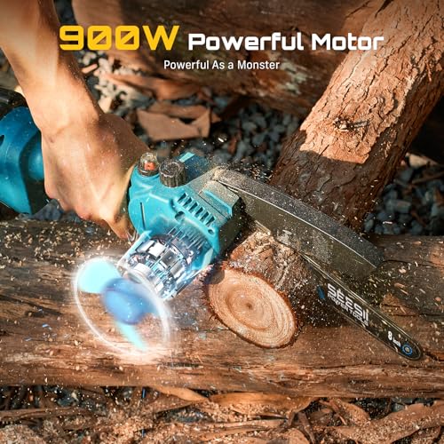 SEESII 8-Inch Cordless Chainsaw CH820+