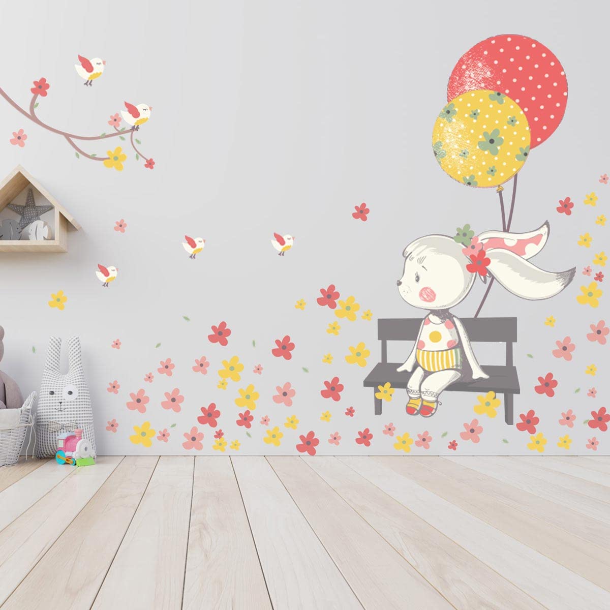 Children's Wall Stickers - Baby Room Decoration - Children's Bedroom Wall Sticker - H60 x L90 cm