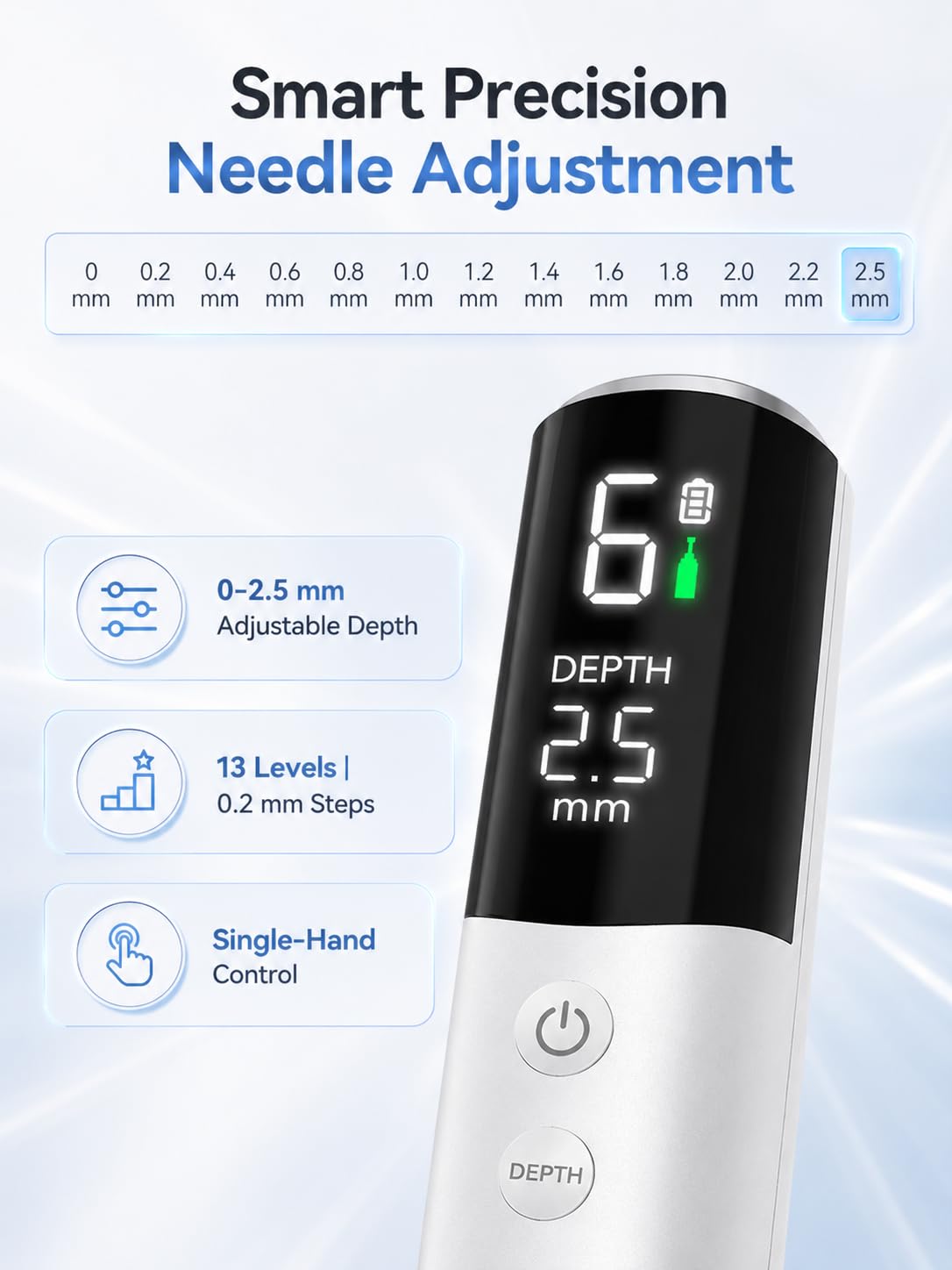 dr pen M9 microneedling Pen – 2026 Dermapen con ajuste automático y preciso de longitud de la aguja, para el crecimiento del cabello, antienvejecimiento, estiramiento de la piel, aclaramiento de