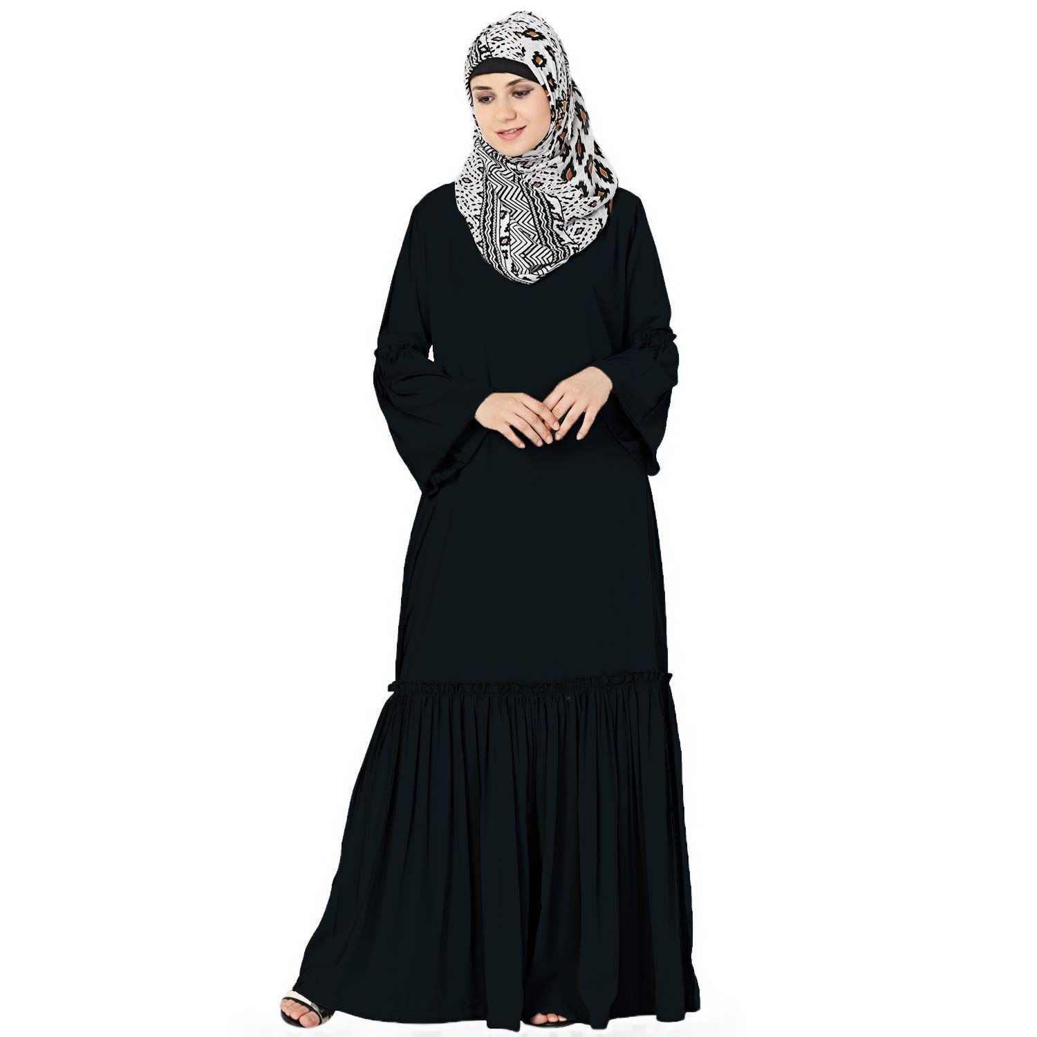 Momin LibasBlack piko Burqa/Abaya