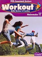 Workout Skills Review & Practice Mathematics Grade 6 1598239295 Book Cover