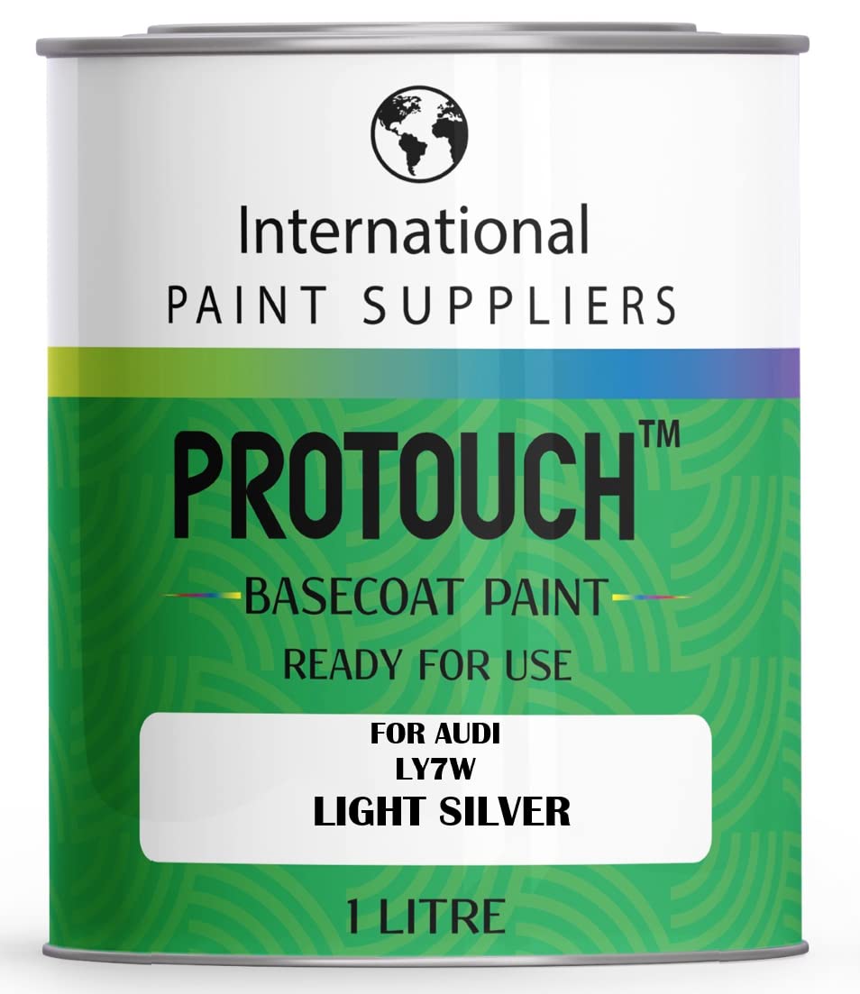 Protouch Light Silver For Audi Ly7w Basecoat Rfu Ready For Use Thinned Car Paint 1L Tin