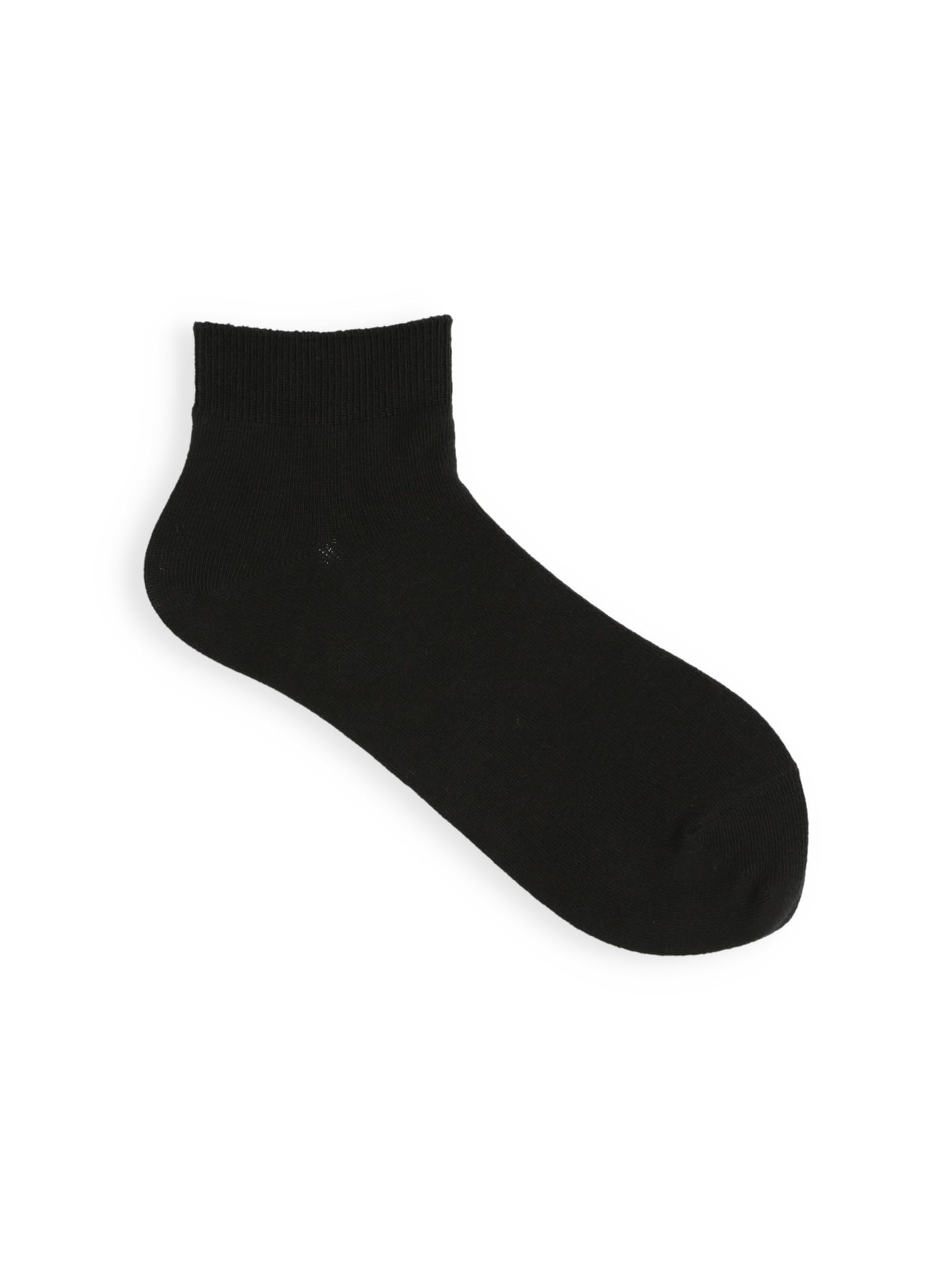 Tabio Kutsushitaya Socks with Accent Colors, Affordable Socks, 8.9 - 9.6 inches (22.5 - 24.5 cm), Made in Japan, Plain Socks, Black : Clothing, Shoes & Jewelry