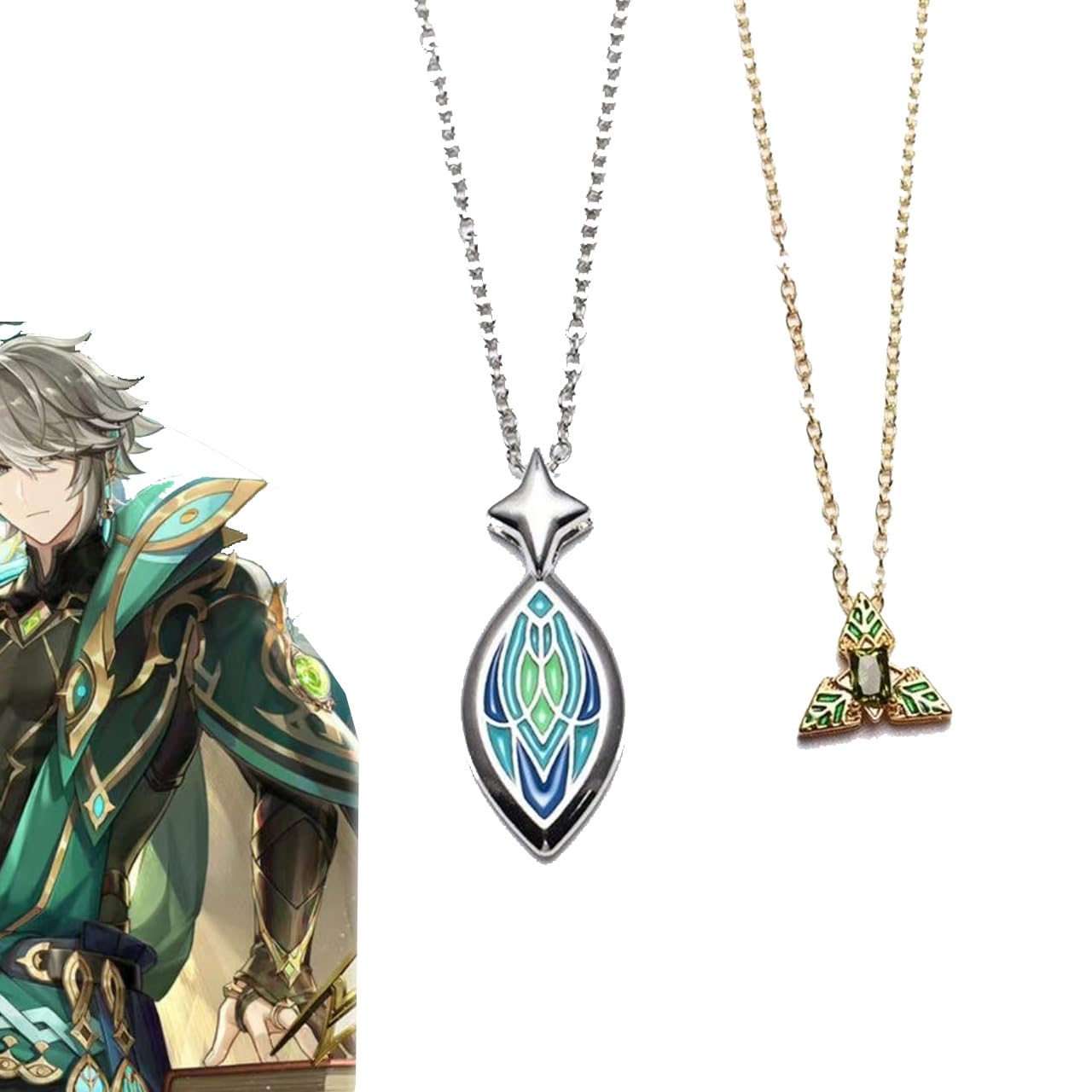 Amazon.co.jp: 原神 ネックレス ペンダント アルハイゼン アクセサリー 