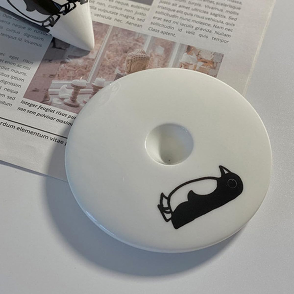 Gatuida 1 Juego de Taza de Café con Platillo y Taza de Té Tarde Inglesa Estilo Original y Delicado