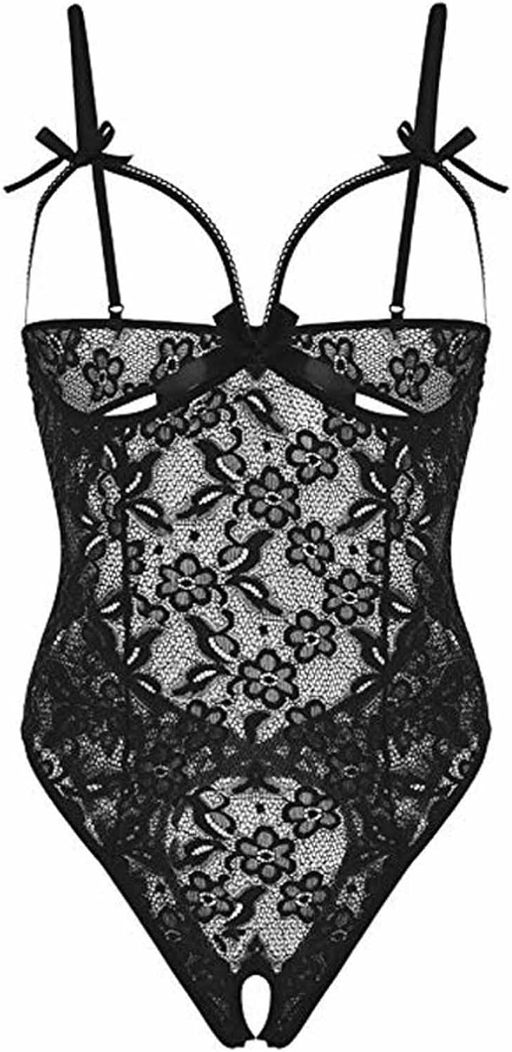 FZYLQY Sexy Lingerie for Womens Naughty Outfits Exotic Nightwear Nightgowns Chemise V Harness Teddy Lingerie Nightie