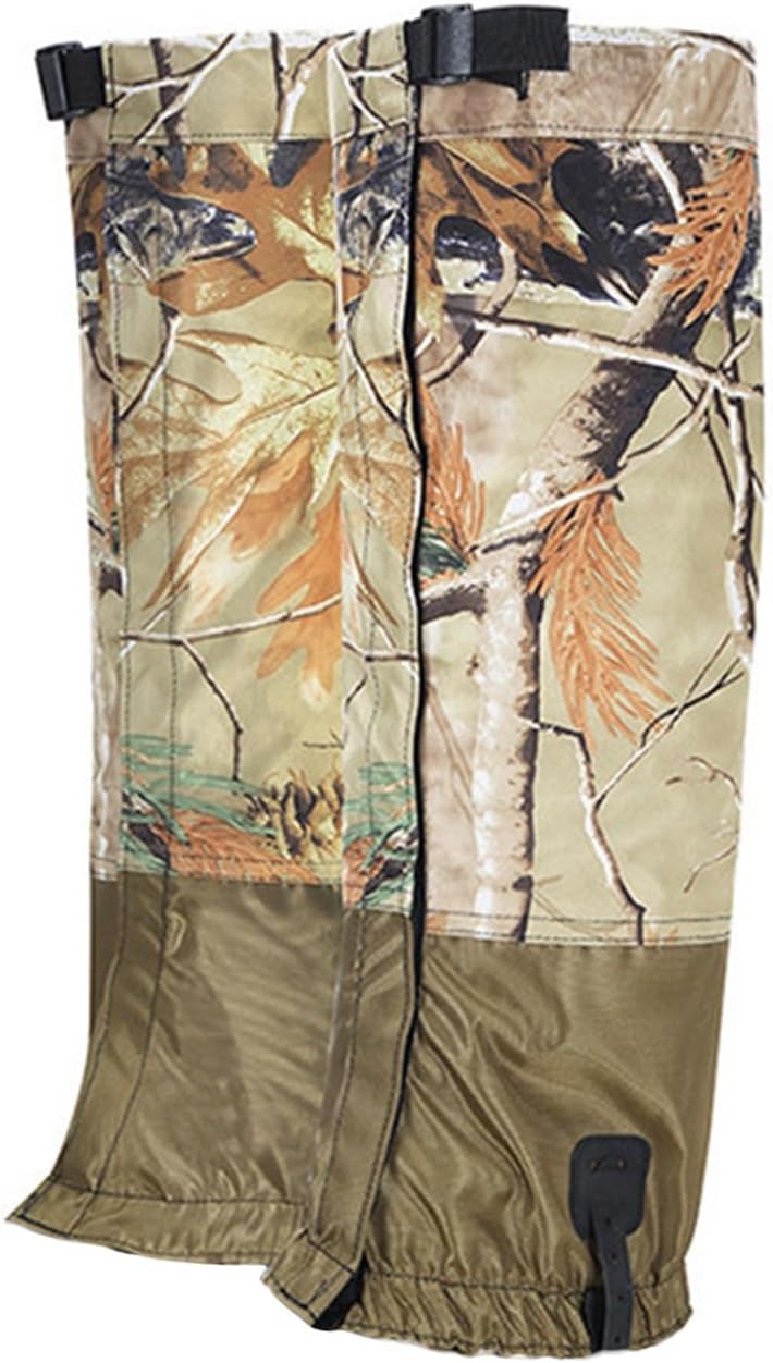 Leg Gaiters,Portable Long Shoe Covers,Outdoor Breathable Leg Covers,Suitable for Camping Skiing Hiking Rock Climbing