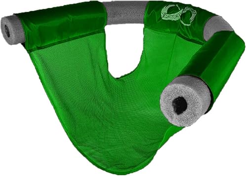 Miniatura 5 de Silla de fideos de piscina, cómoda correa flotante de malla para fideos, silla de descanso relajante, asiento de hamaca de fideos, paquete de 3,