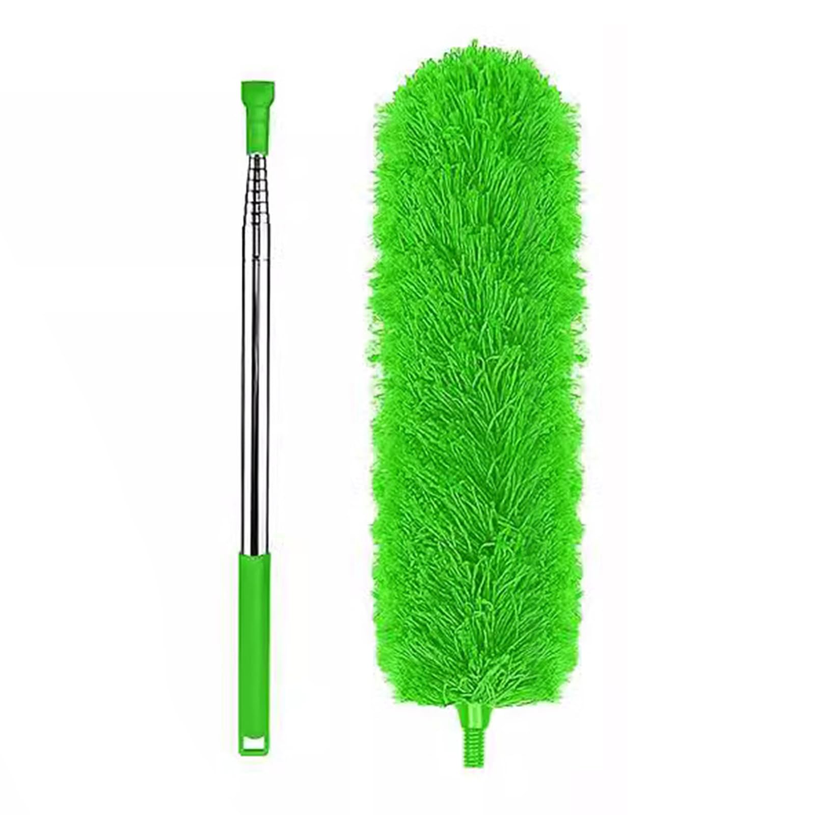 Shurhome MultiPurpose Outdoor Cleaning Tool Featuring Extendable Rod for Gutters Roofs and Hard to Reach Gutter Cleaning Brush Telescopic Rod